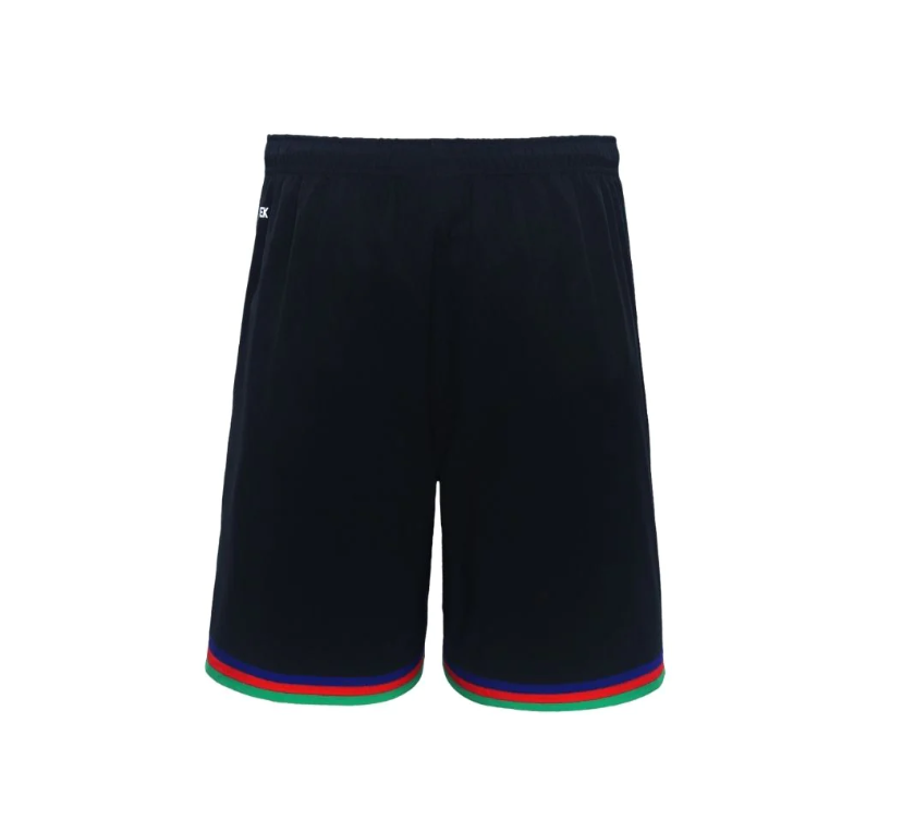 NRL New Zealand Warriors 2024 Black Navy Shorts