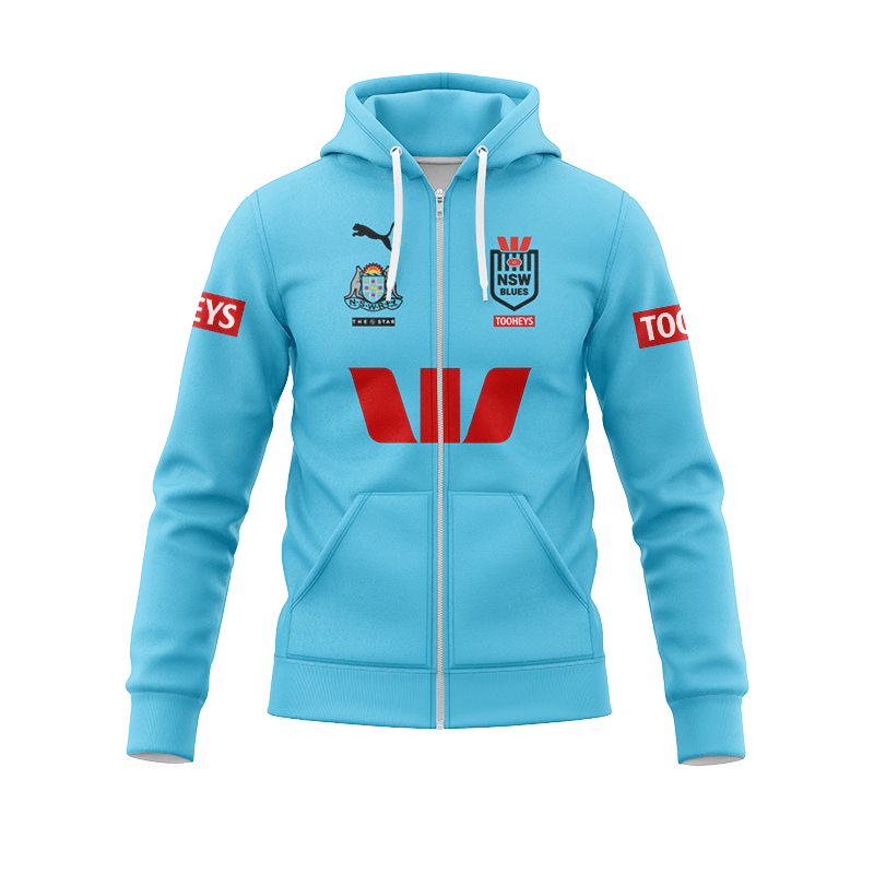 NSW Blues 2025 Home Zipper Hoodie