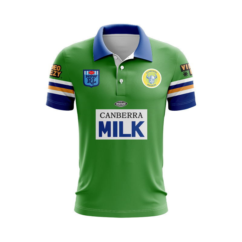 NRL Canberra Raiders 1994 Retro Polo Shirt