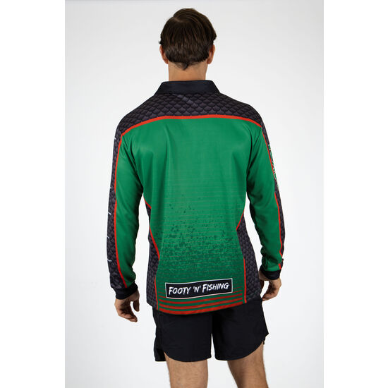 NRL South Sydney Rabbitohs 2025 Barracuda Fishing Shirt
