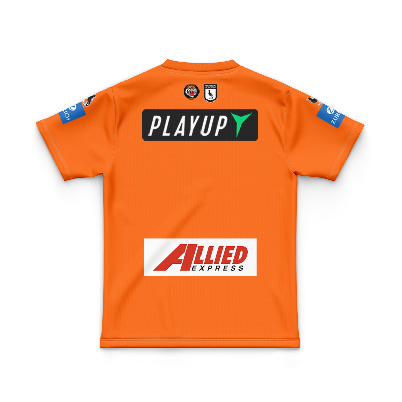 Kid's NRL Wests Tigers 2025 Away Jersey