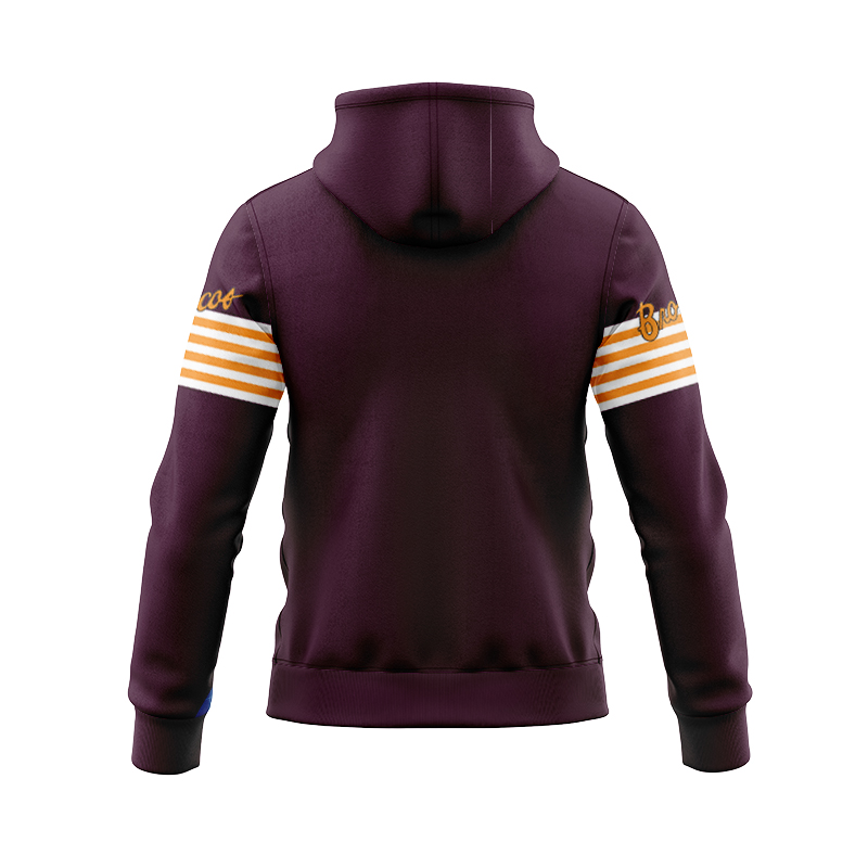 NRL Brisbane Broncos 2025 Member Zipper Hoodie