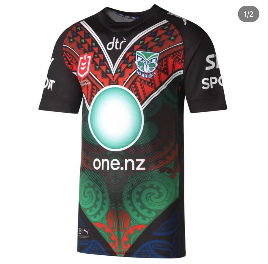 NRL New Zealand Warriors 2023 Indigenous Jersey