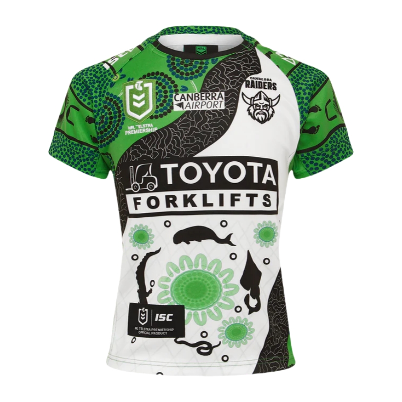 NRL Canberra Raiders 2025 Indigenous Jersey