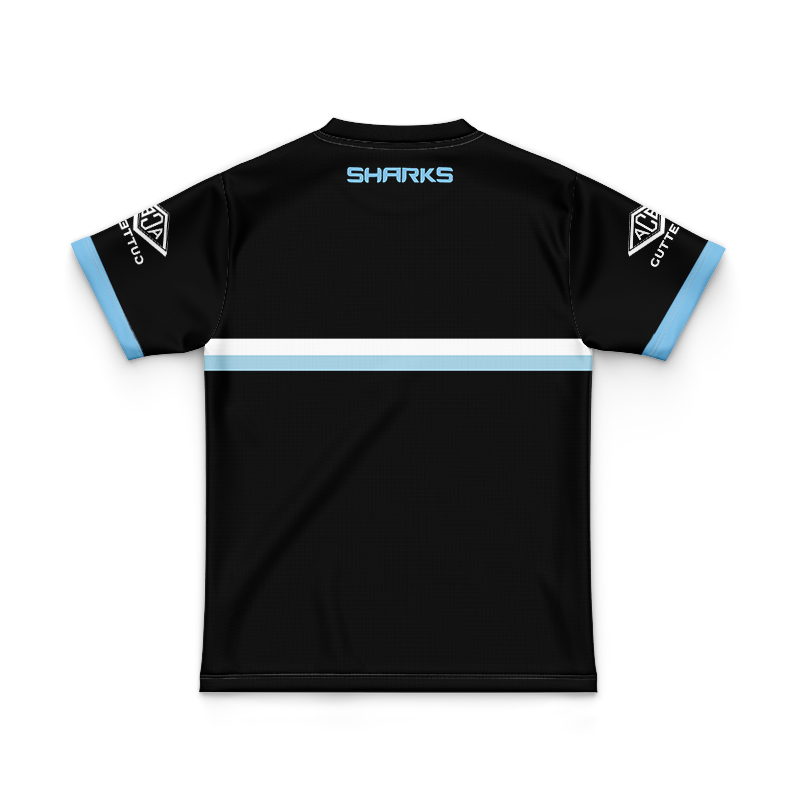 Kid's Cronulla Sutherland Sharks 2023 Media Jersey