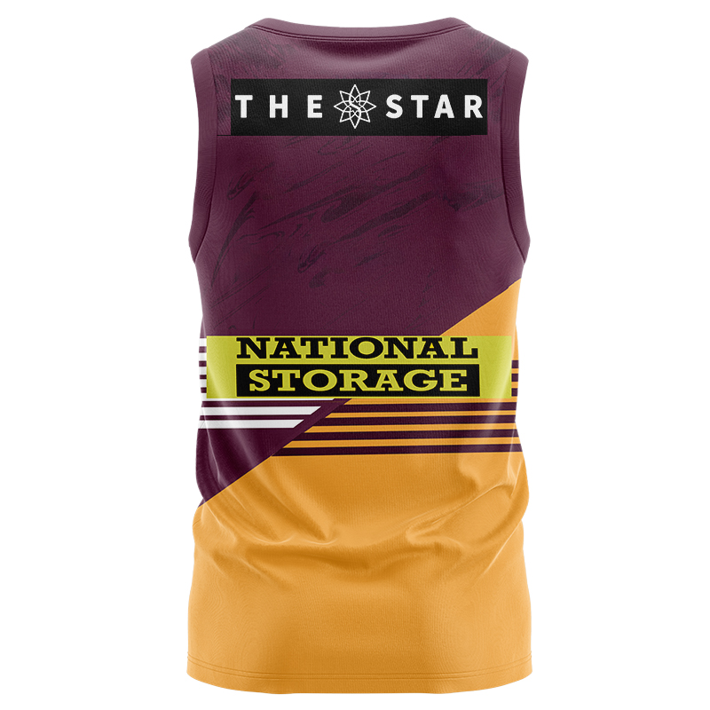 NRL Brisbane Broncos 2024 Home Singlet