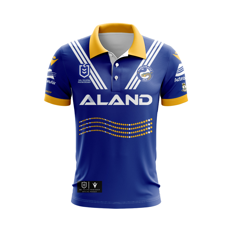 NRL Parramatta Eels 2024 ANZAC Polo Shirt