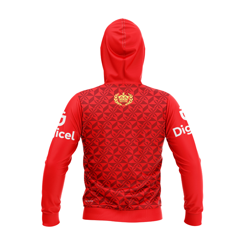 Kid's Tonga Rugby League 2024 Home Hoodie