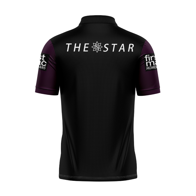 NRL Brisbane Broncos 2024 Alternate Polo Shirt