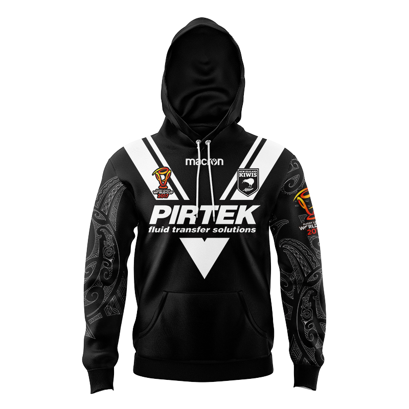 Kid's New Zealand Kiwis Rugby RLWC 2017 Home Hoodie