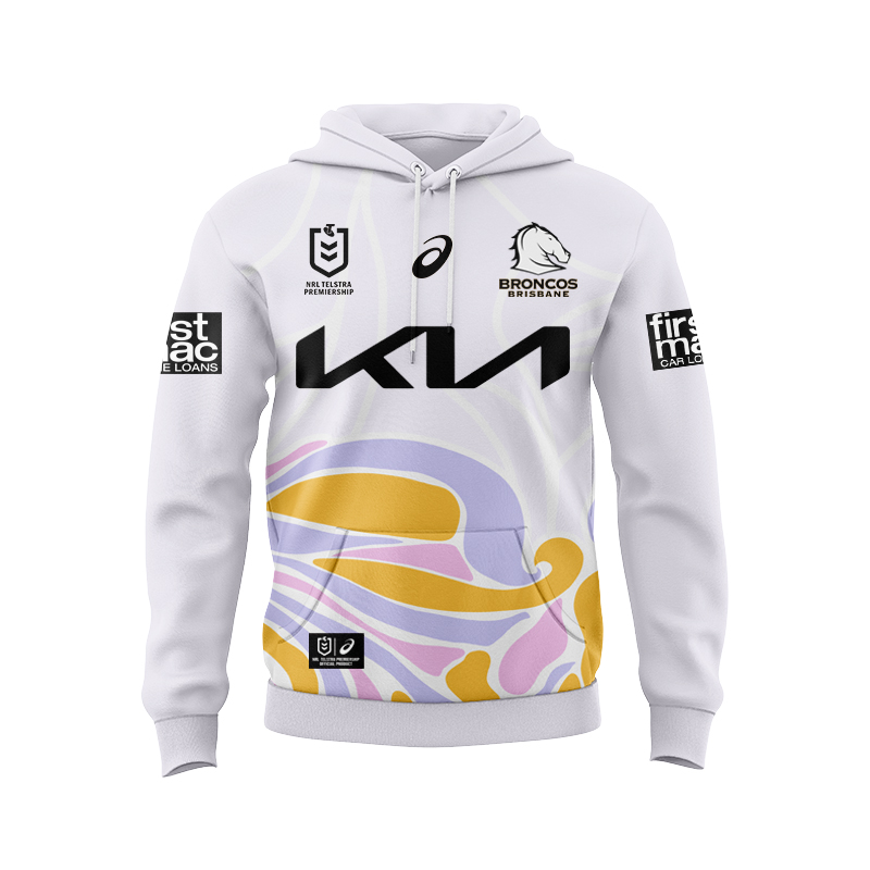 NRL Brisbane Broncos 2025 Alternate Hoodie