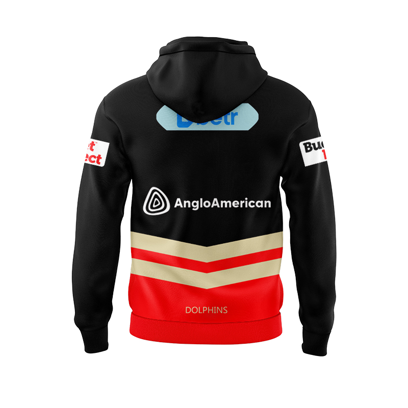 NRL Dolphins 2025 Away Hoodie