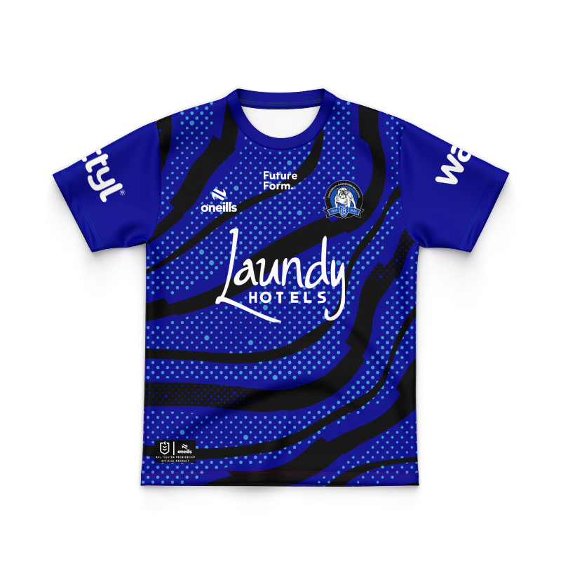 Kid's NRL Canterbury-Bankstown Bulldogs 2025 Blue Training Jersey