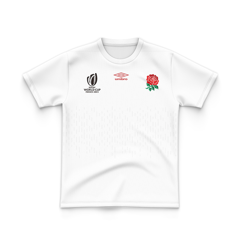 Kid's England Rugby 2023 Home Jersey