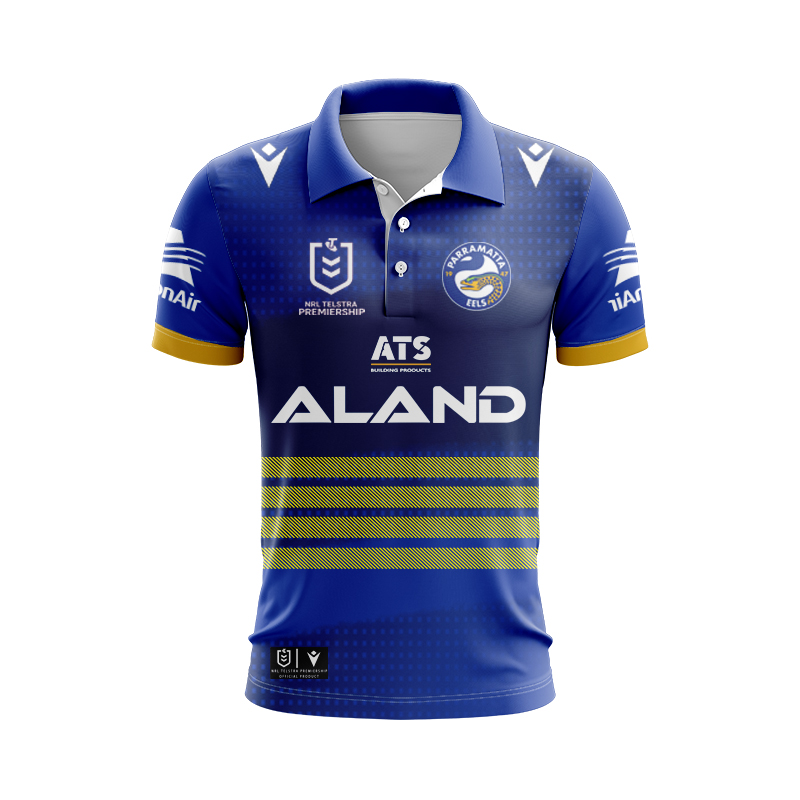 NRL Parramatta Eels 2024 Home Polo Shirt
