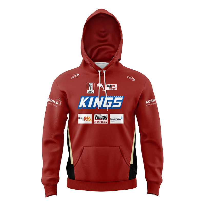 Kid's NRL Dolphins 2024 Red Training Hoodie