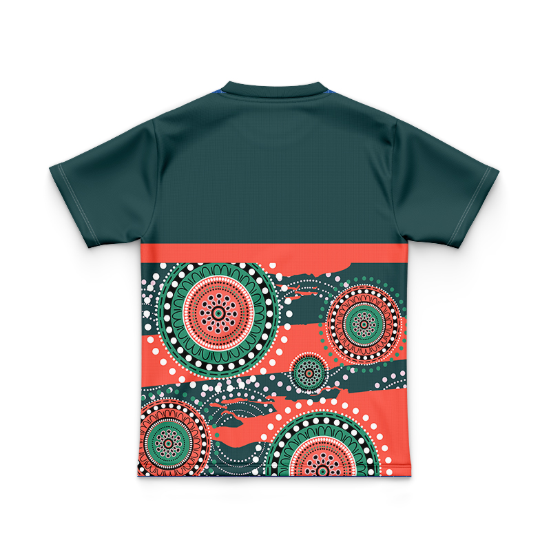 Kid's NRL South Sydney Rabbitohs 2024 Indigenous RS Jersey