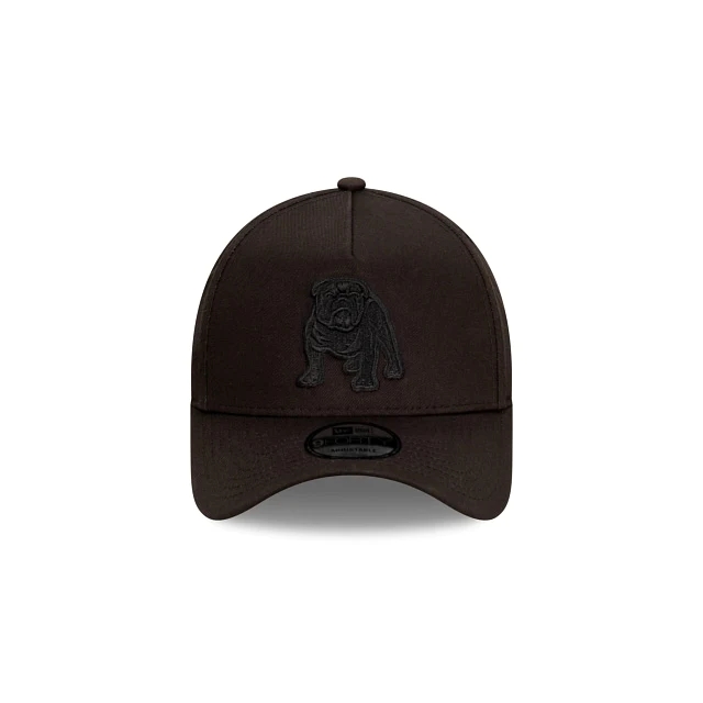 NRL Canterbury-Bankstown Bulldogs Black EDS Embroidered Logo Cap 2025