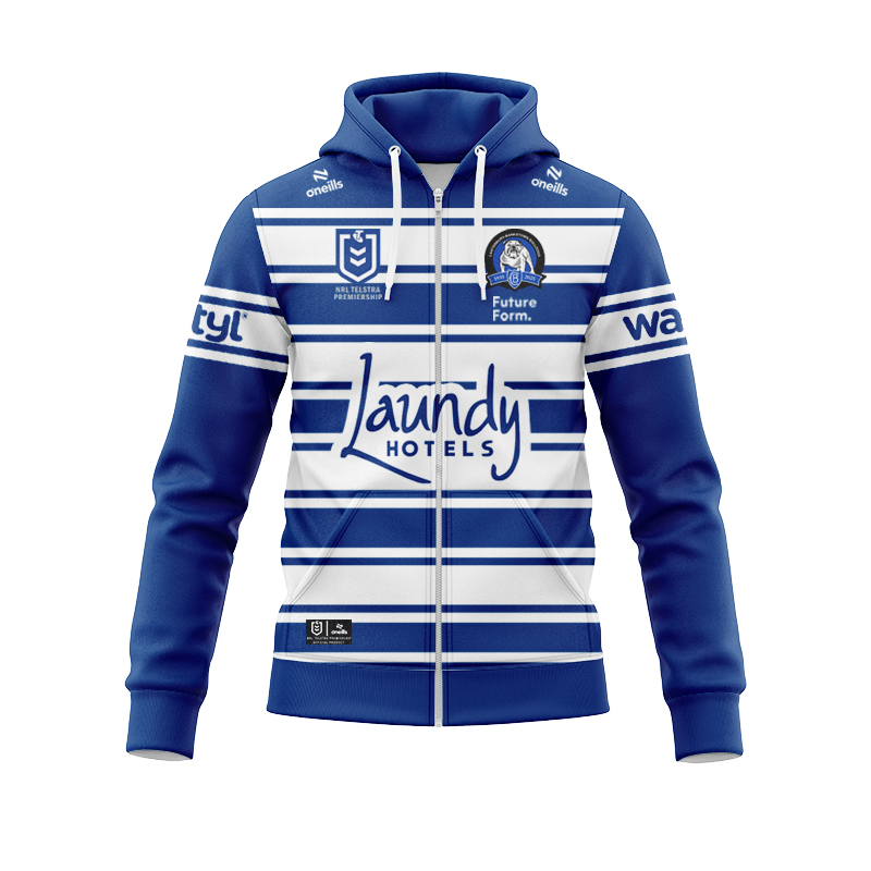 NRL Canterbury-Bankstown Bulldogs 1935 Retro Zipper Hoodie