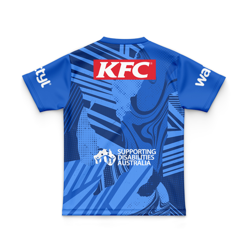 Kid's NRL Canterbury-Bankstown Bulldogs 2025 Training Jersey