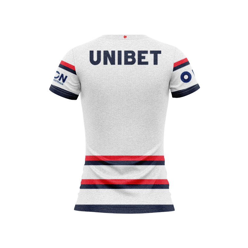 Women's NRL Sydney Roosters 2025 White Training Jersey