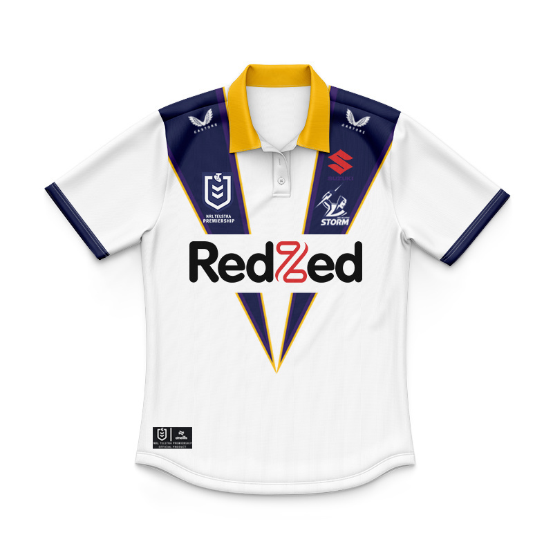 Kid's NRL Melbourne Storm 2021 Heritage Polo Shirt