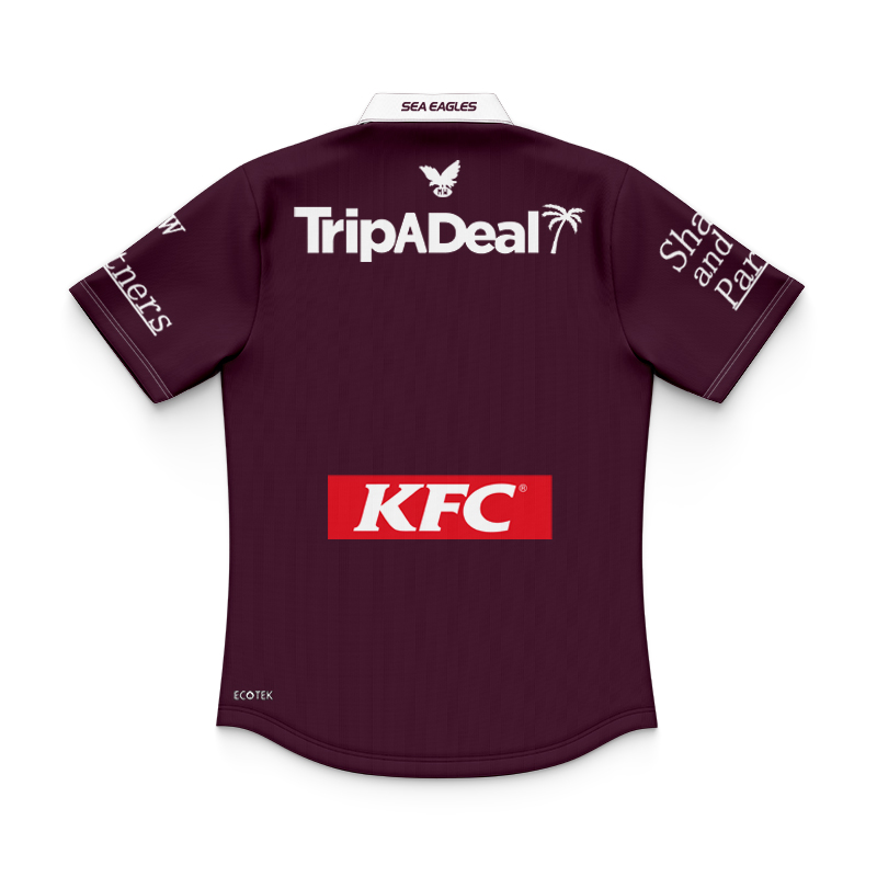 Kid's NRL Manly Warringah Sea Eagles 2025 Heritage Polo Shirt