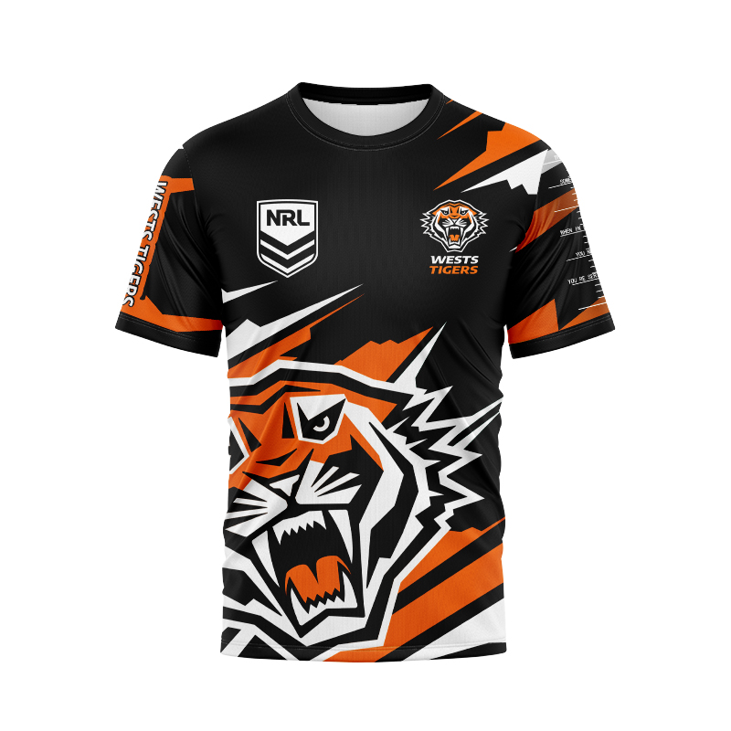 NRL Wests Tigers 2024 'FISHFINDER' Jersey
