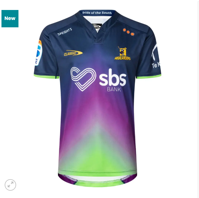 Otago Highlanders Super Rugby 2025 Training Jersey