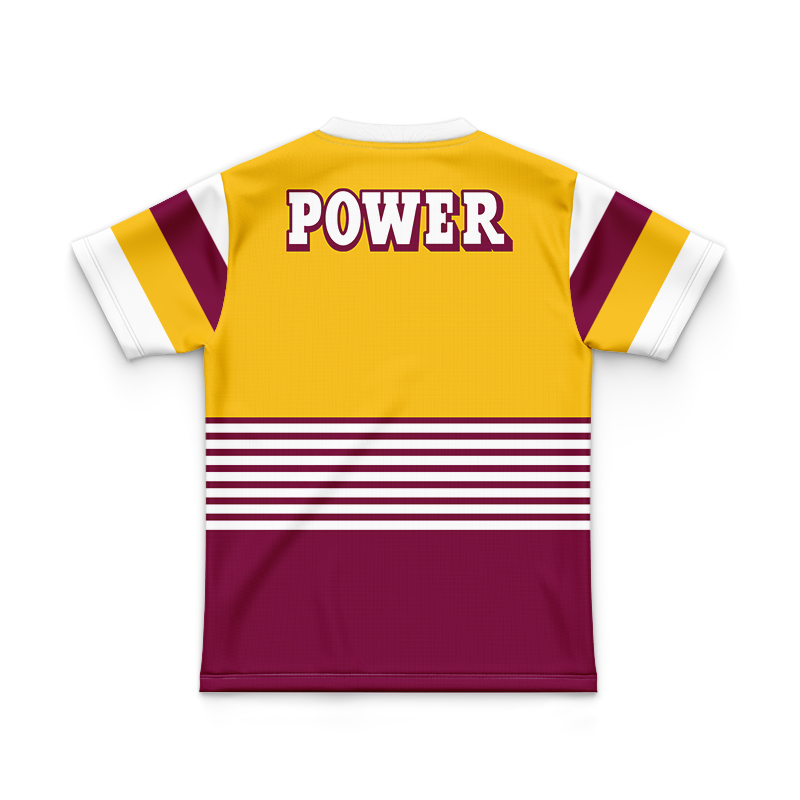 Kid's NRL Brisbane Broncos 1988 Retro Jersey