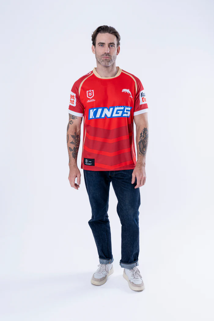 NRL Dolphins 2025 Home Jersey