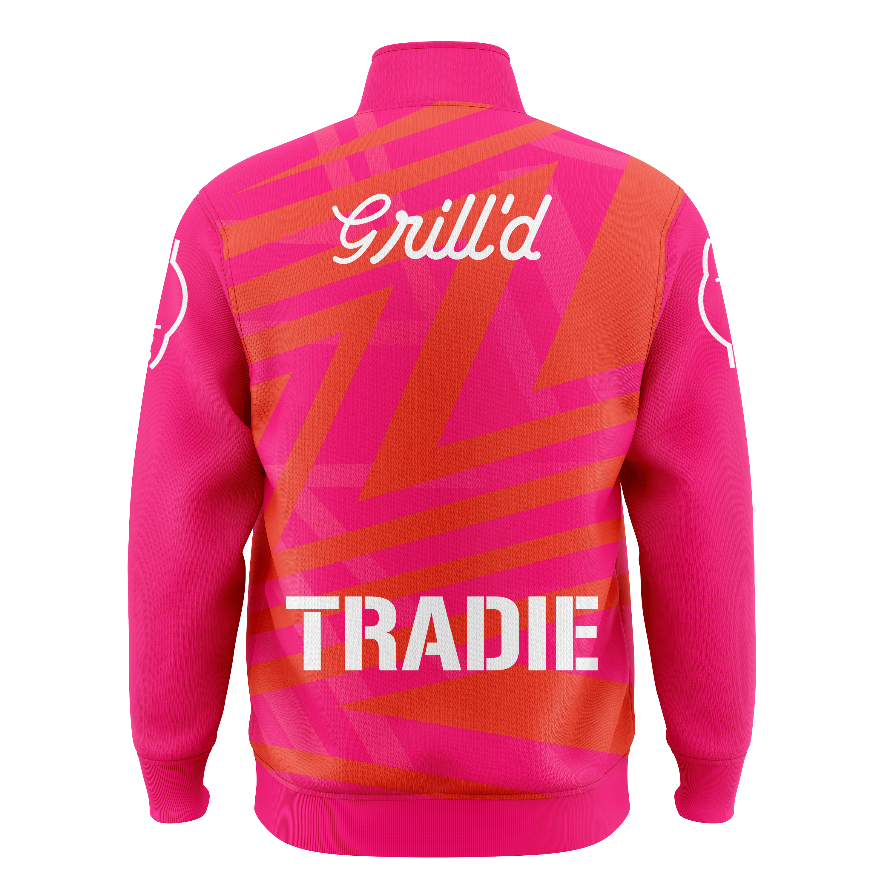 NRL Melbourne Storm 2025 Orange Warm Up Jacket