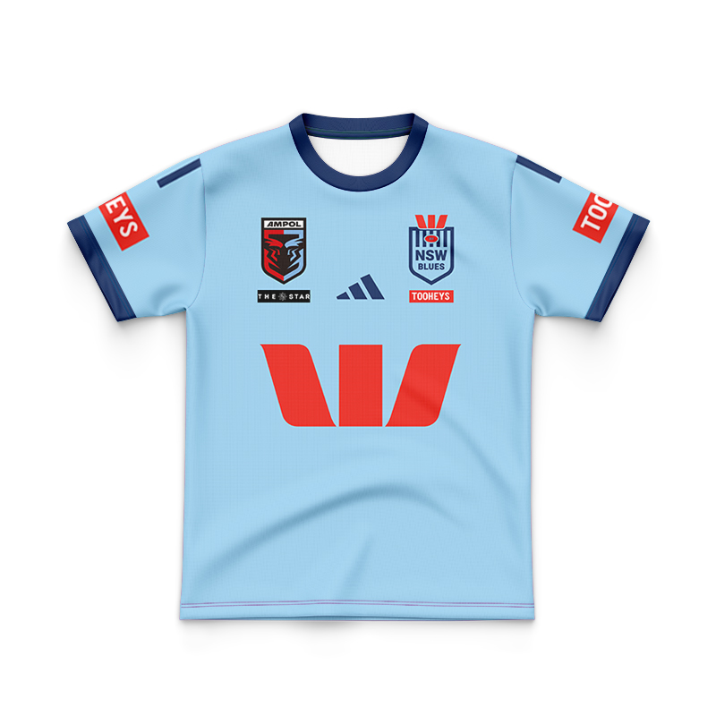 Kid's NSW Blues 2025 Home Jersey