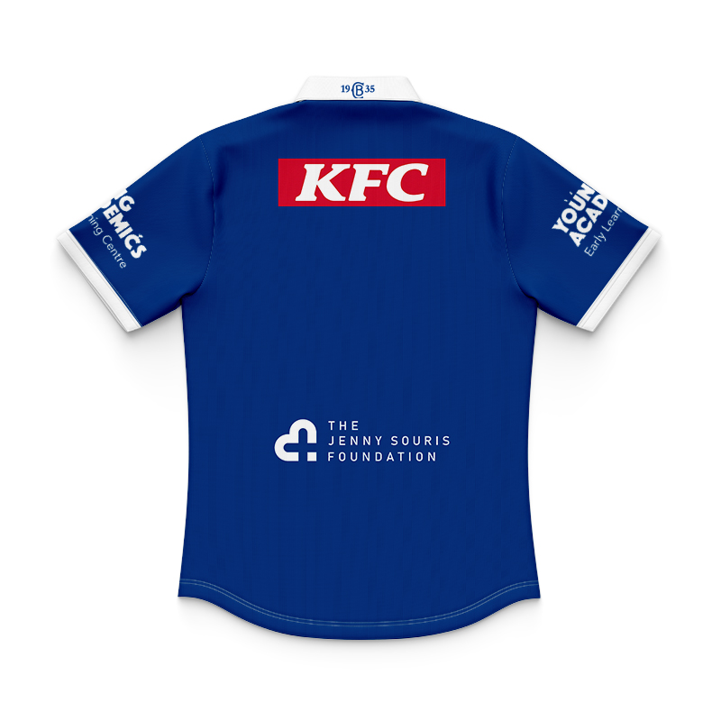 Kid's NRL Canterbury-Bankstown Bulldogs 2024 Away Polo Shirt