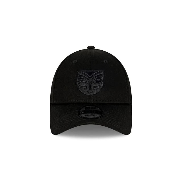 NRL New Zealand Warriors Black Embroidered Logo Cap 2025