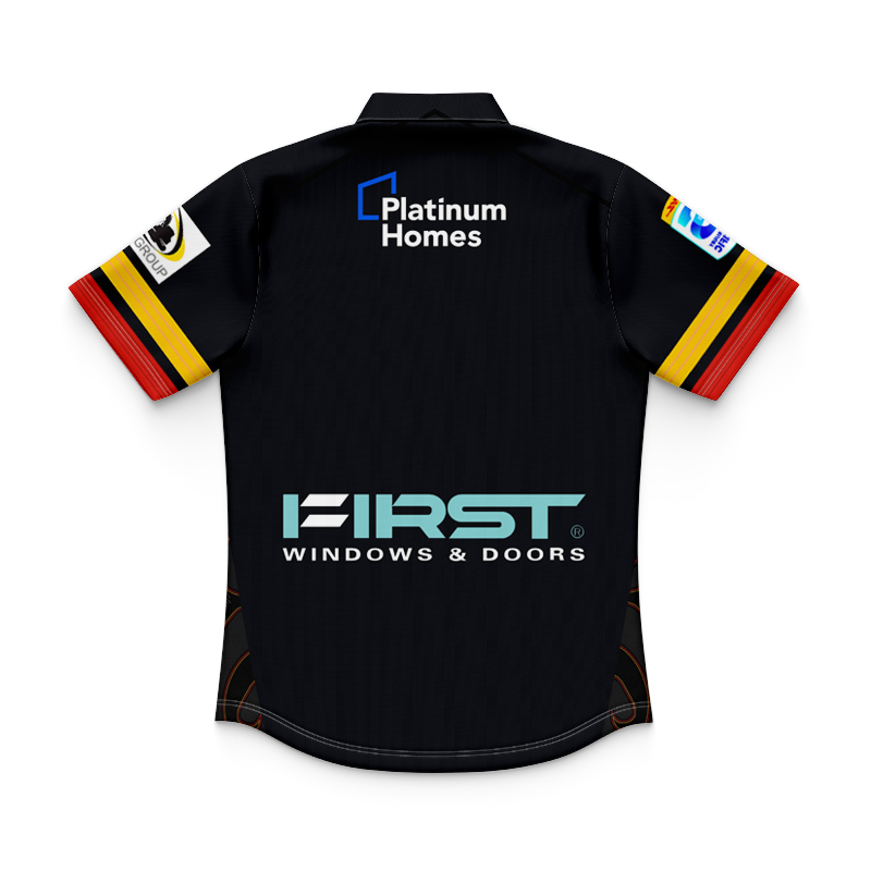 Kid's Waikato Chiefs Super Rugby 2025 Home Polo Shirt