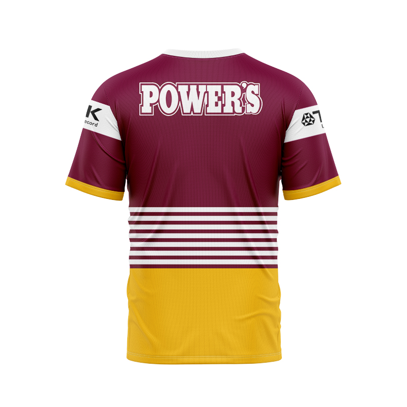 NRL Brisbane Broncos 1992 Round Retro Jersey