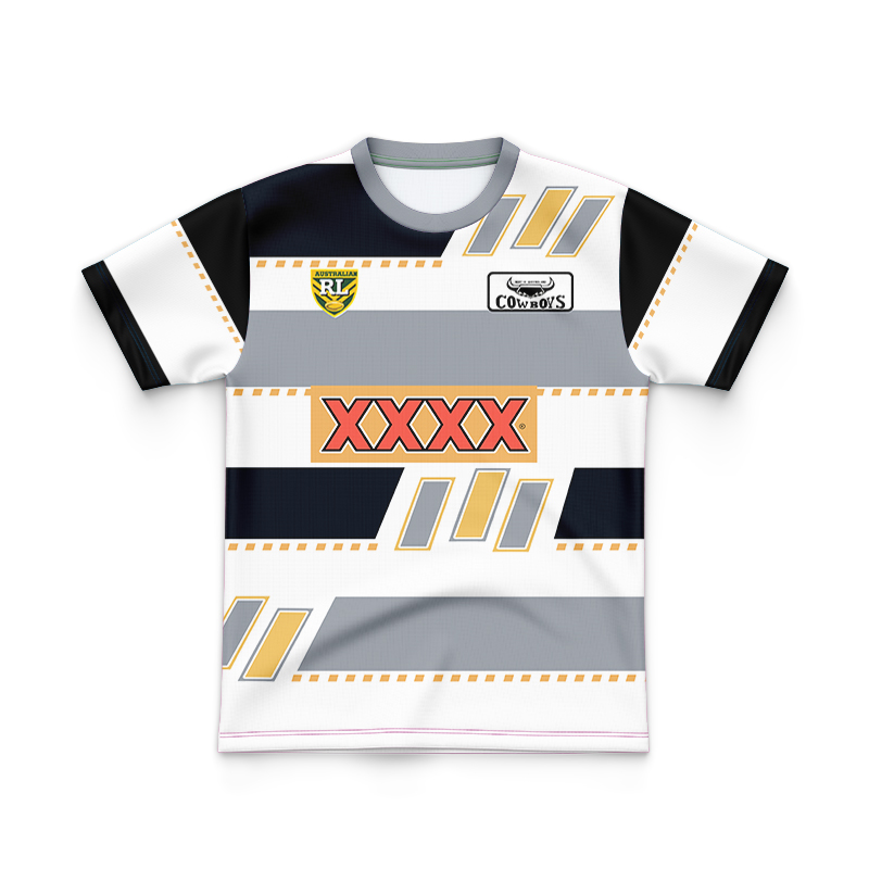 Kid's NRL North Queensland Cowboys 1995 7s Retro Jersey