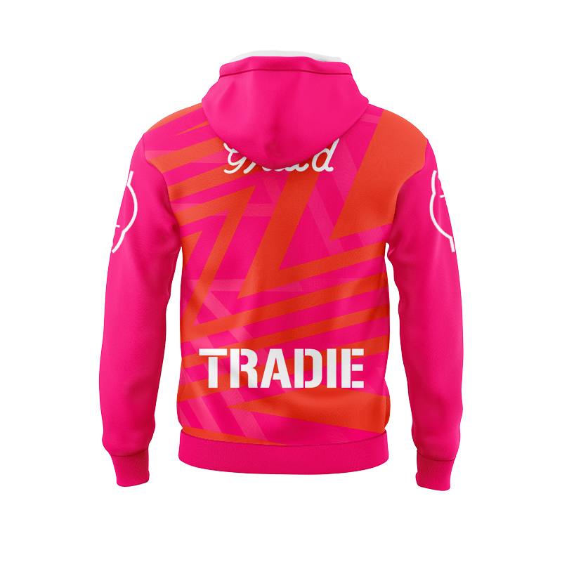 NRL Melbourne Storm 2025 Orange Warm Up Hoodie