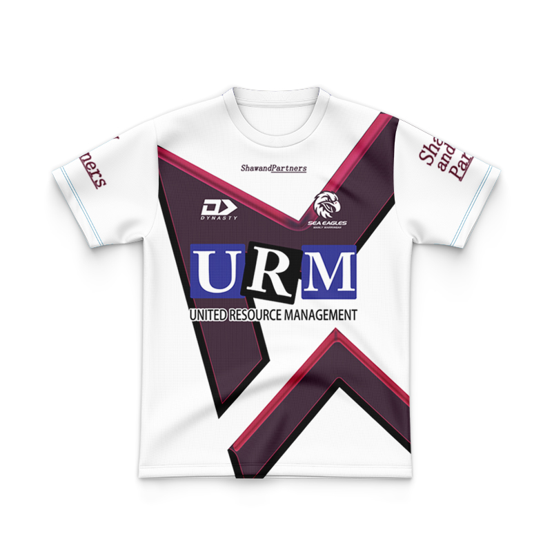 Kid's NRL Manly Warringah Sea Eagles 2025 Warm Up Jersey