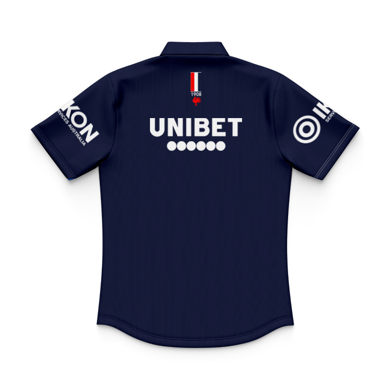 Kid's NRL Sydney Roosters 2025 Castore Training Polo Shirt