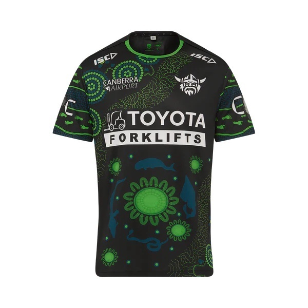 NRL Canberra Raiders 2025 Indigenous Run Out Jersey