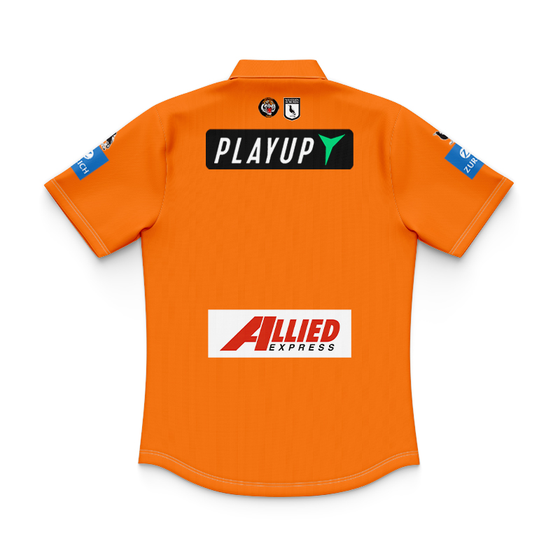 Kid's NRL Wests Tigers 2025 Away Polo Shirt