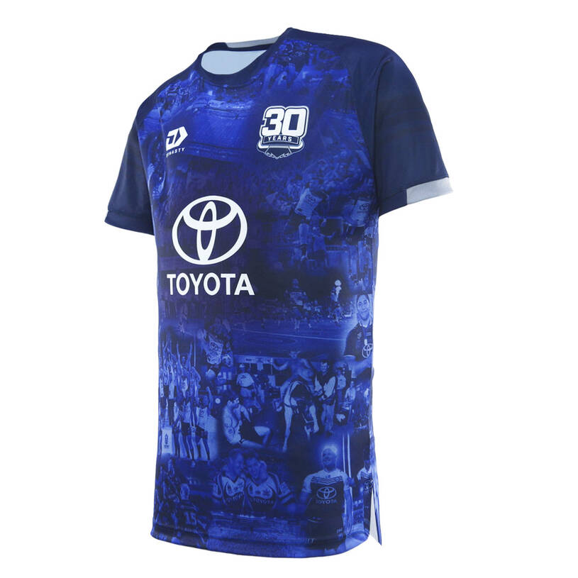 NRL North Queensland Cowboys 2025 Warm Up Jersey