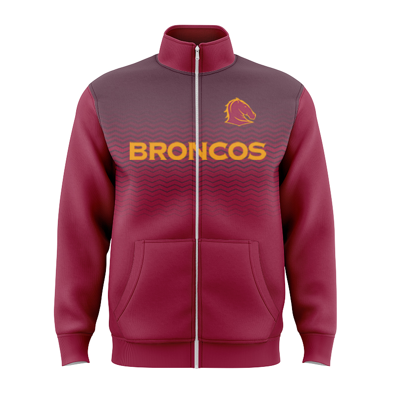NRL Brisbane Broncos 2025 Training Jacket