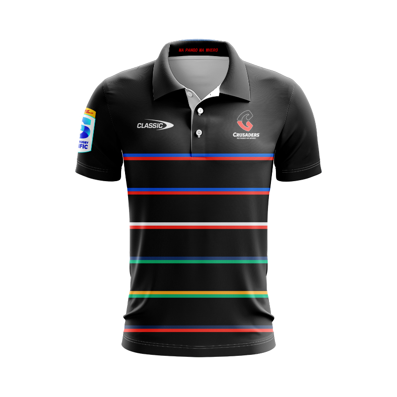 Canterbury Crusaders Super Rugby 2025 Away Polo Shirt