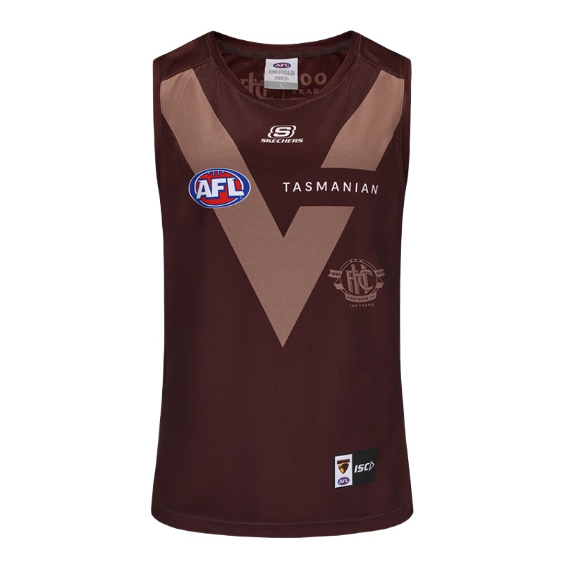 AFL Hawthorn Hawks 2025 ISC Heritage Guernsey