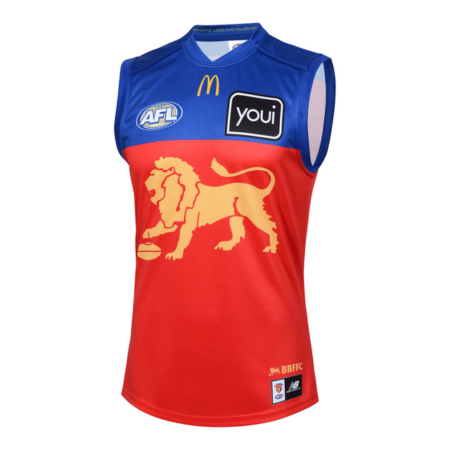 AFL Brisbane Lions 2025 Away Guernsey