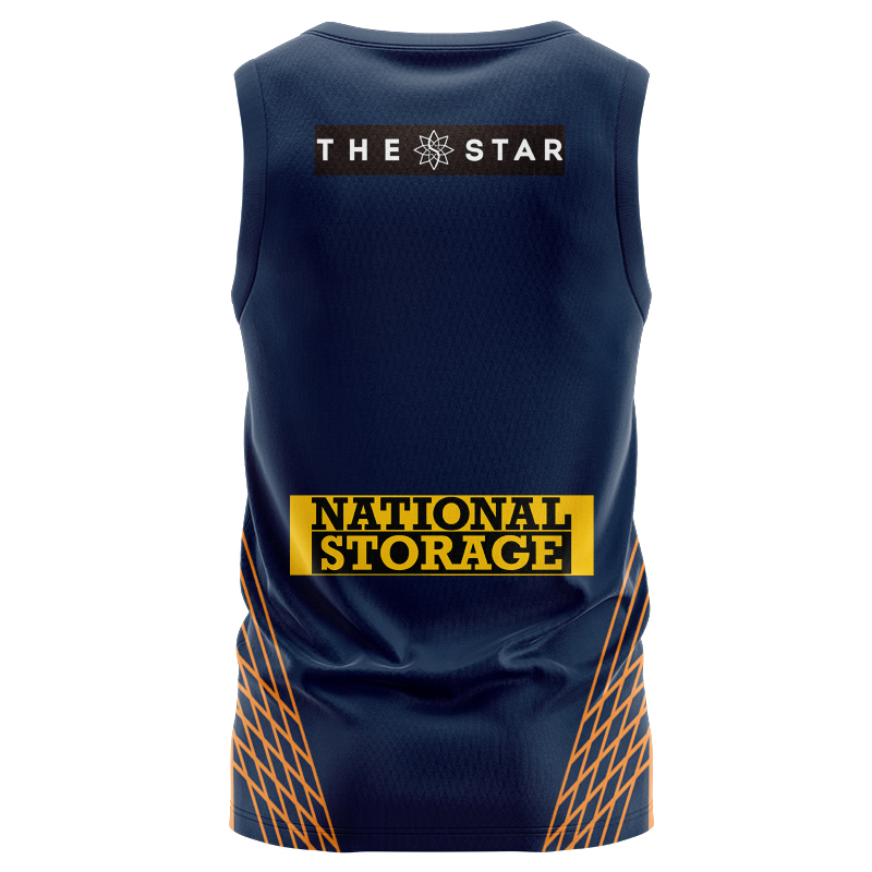 NRL Brisbane Broncos 2025 Captains Run Singlet
