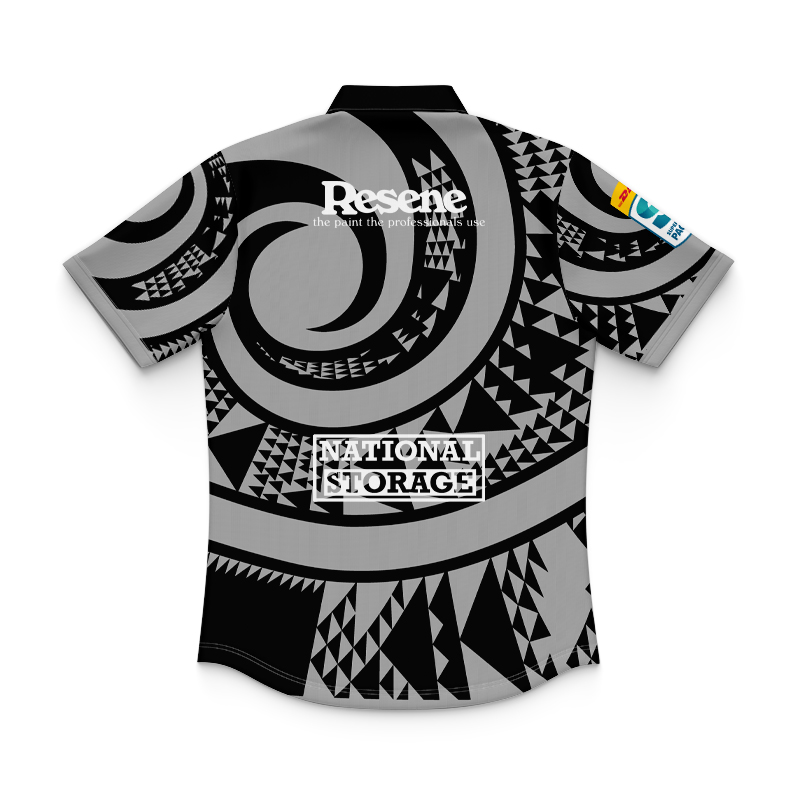 Kid's Wellington Hurricanes Super Rugby 2024 Away Polo Shirt